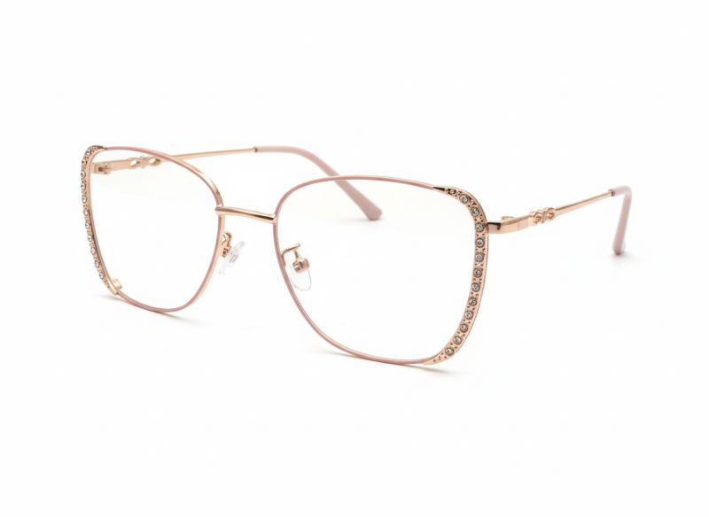 MONTURA DE METAL CON PLAQUETAS