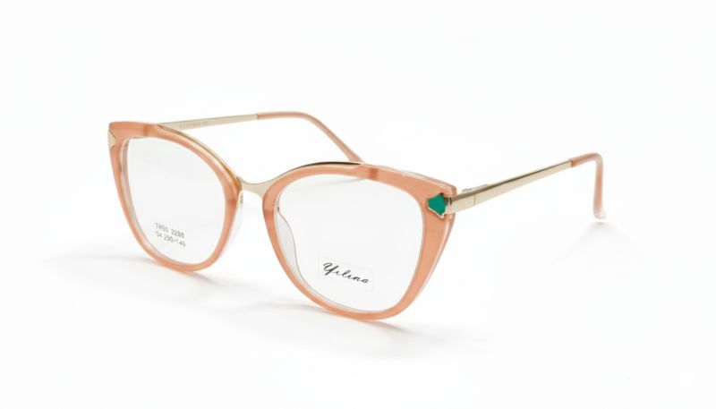 MONTURA DE PASTA CON VARILLAS DE METAL